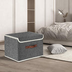 TYEERS Collapsible Storage Boxes, Washable Fabric Storage Bins - Image 5