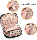 Teamoy Mini Jewelry Travel Case, Storage Organizer Bag - Image 3
