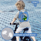 Toddler Harness Leash+ Anti Lost Wrist Link, Accmor Cute Dinosaur Kids Harness - Image 5