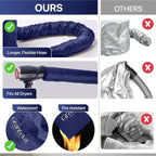 Granteva Hair Dryer Bonnet Attachment w/A Headband Integrated That Reduces Heat Around Ears & Neck - Blow Dryer Attachment for Hair Dryer, Speeds Up Drying Time