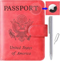 Airtag Passport Holder Cover Wallet Travel Essentials Leather Rfid Blocking by LOHASLIFE