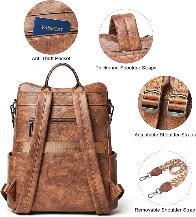 Shrrie 15.6 inch Laptop Backpack - Image 8