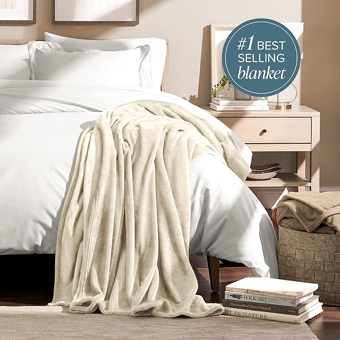 Bare Home Fleece Blanket - Image 2