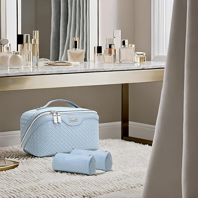 BOYATU Travel Makeup Bags for Women: Large Makeup Organizer - Image 9