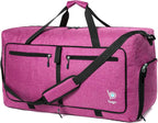 Bago Foldable Duffel Bags for Traveling Women & Men - 60L Medium Packable by BagoTravelBags