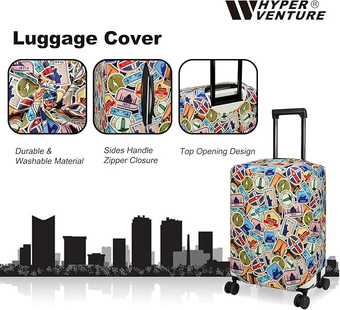 HYPER VENTURE Washable Luggage Cover - Image 2