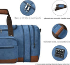 Litvyak Duffle Bag for Travel, 50L Canvas Travel Duffel Bags Overnight Weekend - Image 5