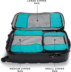 TravelWise Luggage Packing Organization Cubes 5 Pack, 2 Small, 2 Medium - Image 3