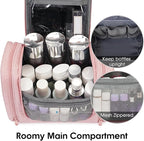 Narwey Hanging Toiletry Bag for Women Travel Makeup Bag Organizer Toiletries - Image 5