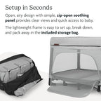 UPPAbaby Remi Playard | Deluxe 3-in-1 Portable Playard, Bedside Bassinet + - Image 4