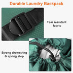 Femuar Laundry Bag Backpack Durable Laundry Bag - Image 4