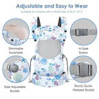Newborn Baby Front Carrier Backpack, Toddler Baby Body Carrier, 7-66 Lbs - Image 4