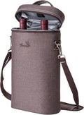 Tirrinia 2 Bottle Wine Gift Tote Carrier by Tirrinia