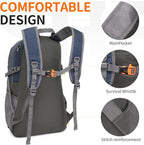 40L Hiking Backpack Lightweight Daypack Waterproof Travel Camping Backpack - Image 4
