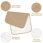 Accmor Portable Diaper Changing Pad, Waterproof Foldable Baby Changing Mat - Image 2
