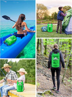 HEETA Dry Bag Waterproof for Women Men, 5L/10L/20L/30L/40L Roll Top Lightweight - Image 6