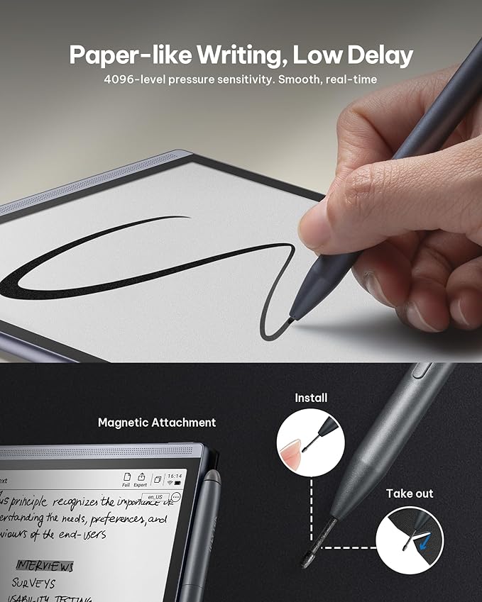 AINOTE Air 2 Bundle – 8.2" E Ink AI Note-taking Tablet - Image 9