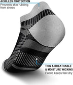 PAPLUS Ankle Compression Sock for Men and Women 2/4/6 Pairs, Low Cut - Image 4