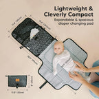 KeaBabies Portable Diaper Changing Pad - Image 3