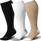 LEVSOX Wide Calf Compression Socks by Levsox
