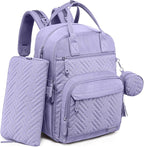 iniuniu Diaper Bag Backpack, 4 in 1 kit Large Unisex Baby Bags by iniuniu