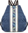 Goodhan Women Canvas Backpack Daypack Casual Shoulder Bag, Vintage Heavy-duty by Goodhan