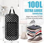 Portable Laundry Bag Backpack - Image 3