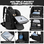 Maelstrom Tactical Backpack for Men, 40L Military Backpack, Water Resistant - Image 5