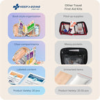 KeepGoing Travel First Aid Kit for Car, Camping and Outdoor Emergencies - Image 5