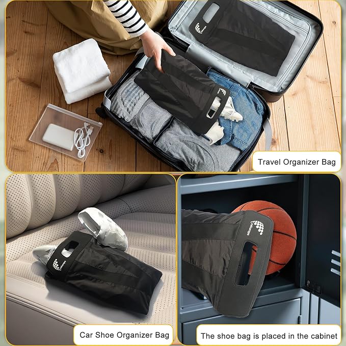 Shoe Bag，Shoe Bags for Travel，Golf Shoe Bag，Cleat Bags for Sports Smell - Image 7