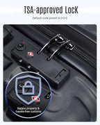 LIGHT FLIGHT Luggage Sets, 3 Piece Durable Suitcase Set - Image 5