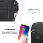 Coolife Underseat Carry On Luggage Suitcase Softside Lightweight Rolling Travel - Image 4