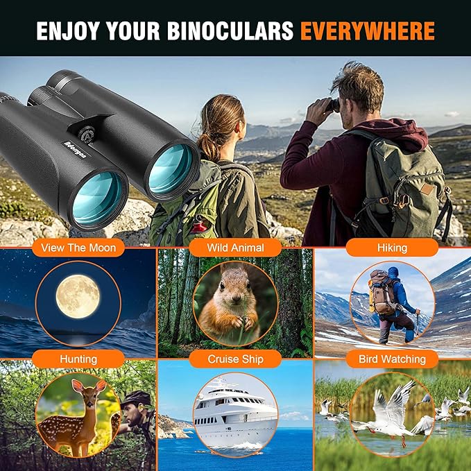 12x54 HD Binoculars for Adults High Powered - Image 6