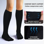 LEVSOX Thick Cotton Compression Socks - Image 3