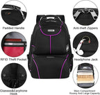 VECKUSON Laptop Backpack, 15.6 Inches - Image 2