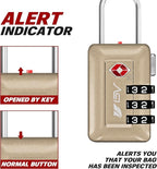BV TSA Accepted Luggage Travel Lock, Set-Your-Own Combination Lock - Image 2