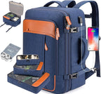 Travel Laptop Backpack, 42L Carry on Luggage, Flight Approved Expandable by BAGPARKK