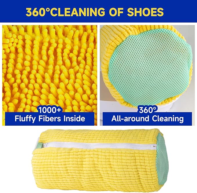 2 Packs Shoe Washing Machine Bag, Laundry Shoe Bag - Image 6