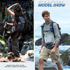 15L Small Hiking Backpack for Men Women Foldable Packable Back Pack Ultralight - Image 8