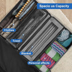 Suitcase Organizer, Travel Luggage Organizer Portable Hanging Travel Shelves - Image 5