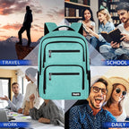 Backpck for Women Men, School backpacks for Girls Teen Boys, 15.6 inch Laptop - Image 5