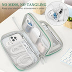 FYY Electronic Organizer, Large Travel Cable Organizer Bag Pouch Electronic - Image 5