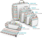 Compression Packing Cubes, Gonex Extensible Storage Mesh Bags Organizers - Image 4
