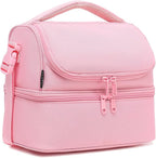 FlowFly Double Decker Cooler Insulated Lunch Bag Large Tote by FlowFly