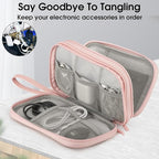 Leather Travel Electronic Organizer - Image 6