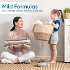 Fragrance Free Laundry Detergent Sheets Travel Eco-friendly 300 Loads Fisroa - Image 8