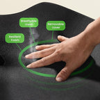 Benazcap Large Seat Cushion for Office Chair Memory Foam Coccyx Pain Relief - Image 7
