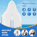 Cooling Hoodie Towels for Neck and Face, UPF 50 Sun Protection & Instant Cooling - Image 5