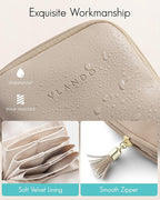 Vlando Small Jewelry Travel Case, Jewelry Pouch Bags - Image 3