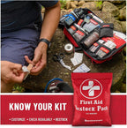 Surviveware 110 Pcs Waterproof Premium Survival First Aid Kit - Image 3